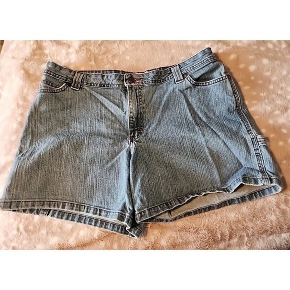 TWENTY X vintage 20X Jackson denim jean shorts 13/14‎ womens blue jeans